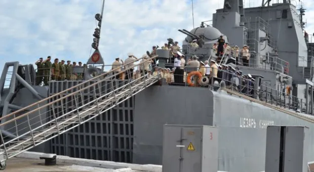 БДК Черноморского флота «Цезарь Куников» отремонтируют в Варне