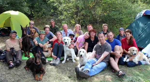 В Севастополе работает три отряда кинологов-спасателей