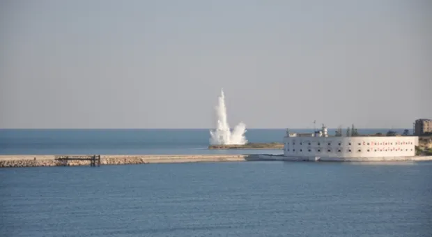 В Севастополе уничтожена полутонная немецкая авиабомба