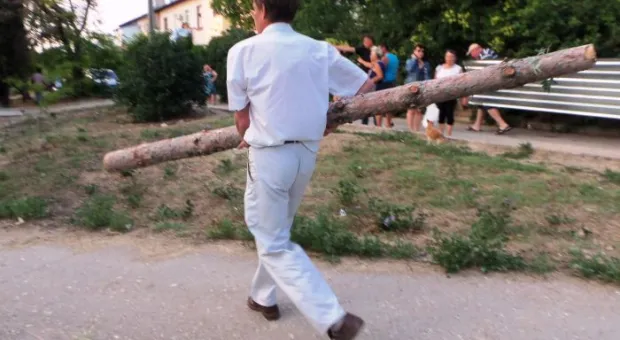 Стрелецкий бунт. Вчера предписание о сносе забора скандальной стройплощадки на Гавена вместо застройщика «выполнили» казаки и местные жители