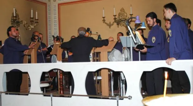 В Херсонесе открылась выставка, посвященная 300-летию Александро-Невской лавры