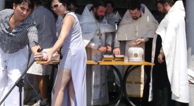 В Ялте в честь 1025-летия Крещения Руси состоялось массовое крещение жителей