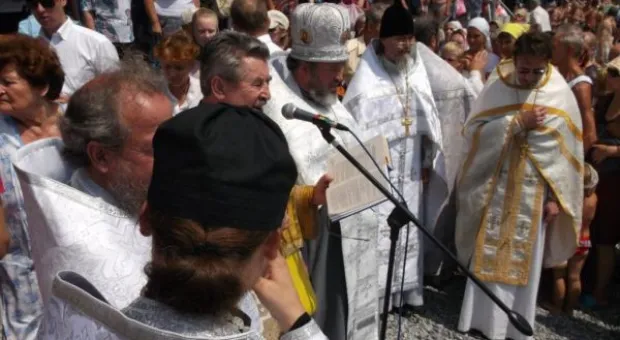 В Ялте в честь 1025-летия Крещения Руси состоялось массовое крещение жителей