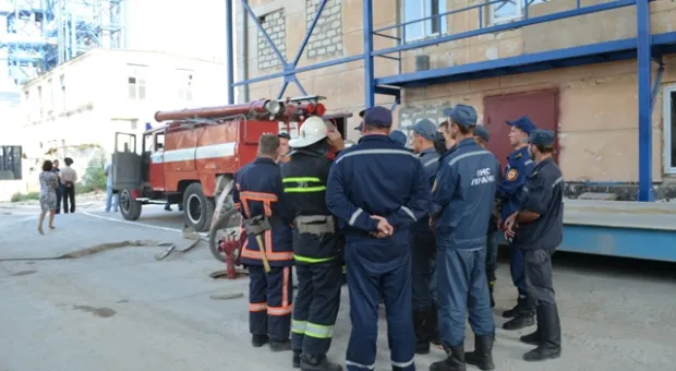 На зерновом терминале в Севастополе накренилась емкость с 5 тыс. тонн зерна