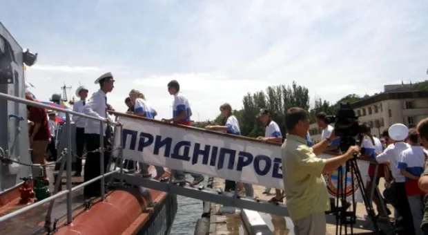 Севастопольцы поздравили ВМСУ с праздником. По своему.