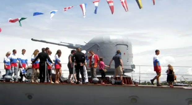 Севастопольцы поздравили ВМСУ с праздником. По своему.