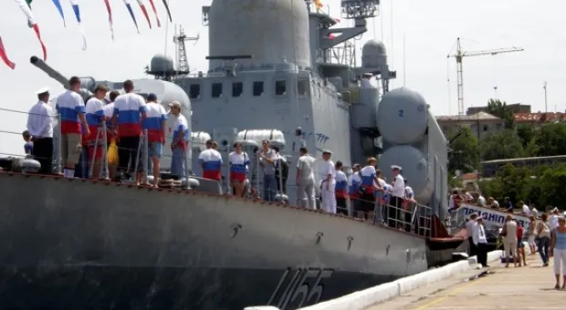 Севастопольцы поздравили ВМСУ с праздником. По своему.