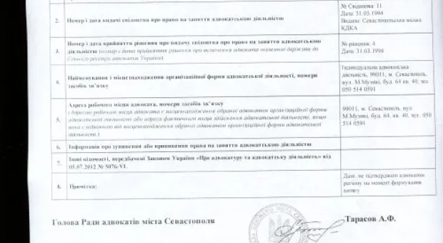 Севастопольские адвокаты искусственно лишены права участвовать в адвокатском самоуправлении?