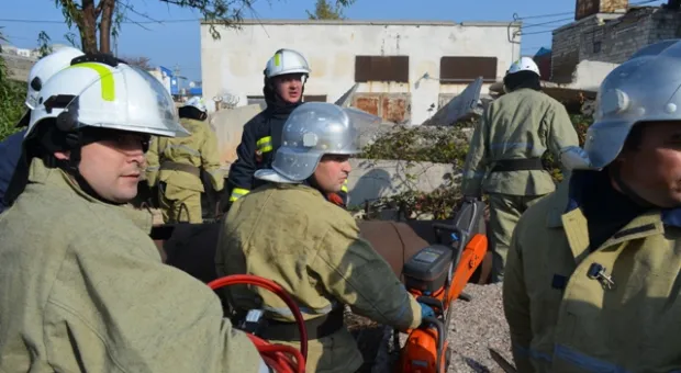 В Севастополе отработали "Взрыв на газовой котельной"