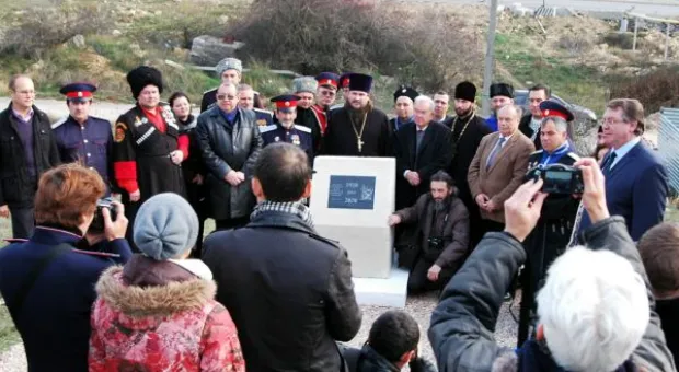 На Максимовой даче в Севастополе появился закладной камень будущего Храмово-музейного комплекса