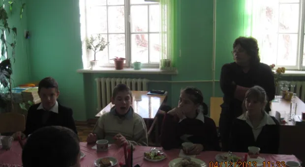Участники акции «Добрый след» пришли в гости к детям школы-интерната