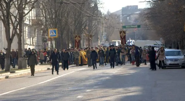 С нами Бог и Андреевский флаг! В Севастополе отметили день Святого Апостола Андрея Первозванного