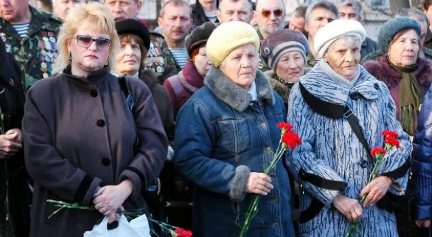 В Севастополе открыли пантеон памяти воинов-афганцев