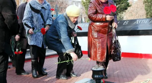 В Севастополе открыли пантеон памяти воинов-афганцев