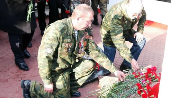 В Севастополе открыли пантеон памяти воинов-афганцев