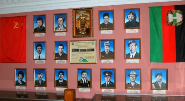 В Севастополе открыли пантеон памяти воинов-афганцев