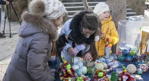 Благотворительная ярмарка, организованная детьми Севастополя для Дома малютки, прошла в Херсонесе