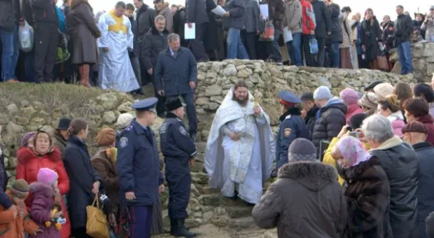 В Севастополе встретили Великий праздник Крещения. Фотоотчет