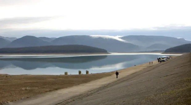 В праздник Крещения в Чернореченском водохранилище обновились воды