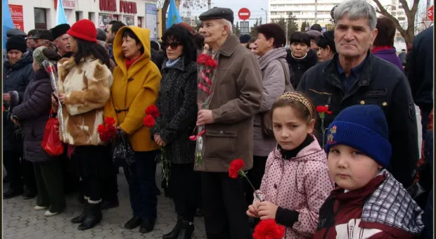 Вчера в Севастополе прошел и митинг крымских татар