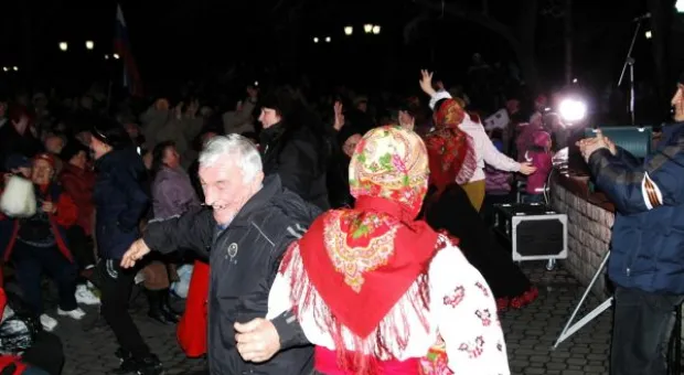 Русские звёзды приехали поддержать севастопольцев