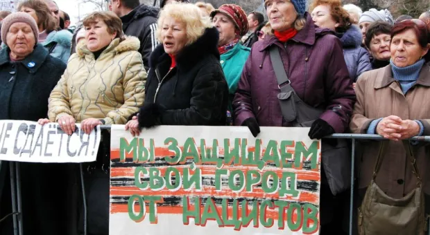 Затулин на митинге солидарности в Севастополе поздравил горожан с тем, что "их мечта сбывается"