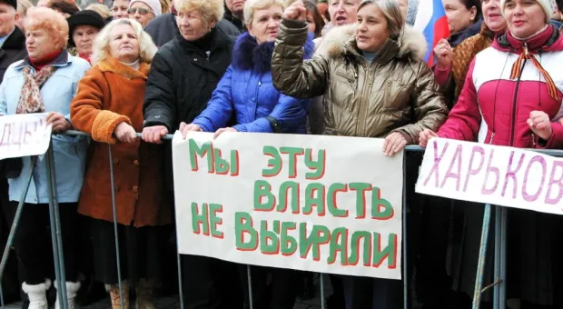 Затулин на митинге солидарности в Севастополе поздравил горожан с тем, что "их мечта сбывается"