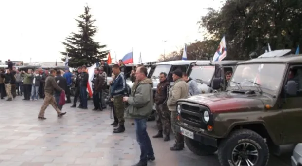 В Ялте состоялся авто-мотопробег, посвящённый предстоящему референдуму