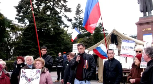 В Ялте состоялся авто-мотопробег, посвящённый предстоящему референдуму