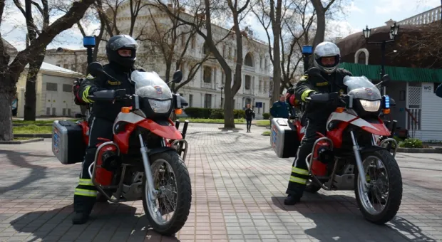 В Севастополе спасатели обеспечены специальными мотоциклами