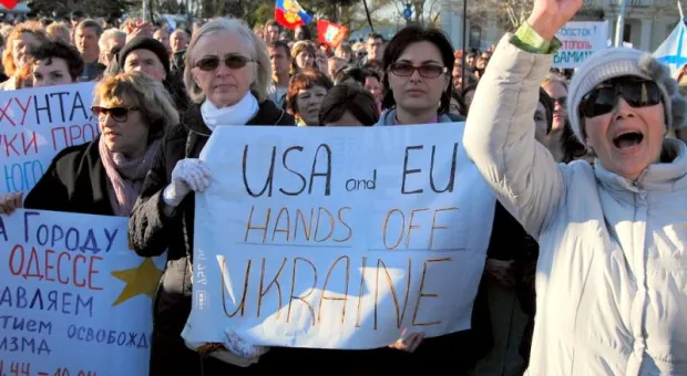 В Севастополе состоялся митинг в поддержку Юго-Востока Украины
