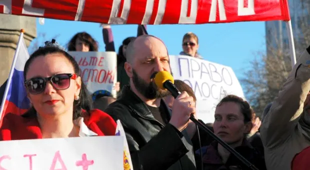 В Севастополе состоялся митинг в поддержку Юго-Востока Украины