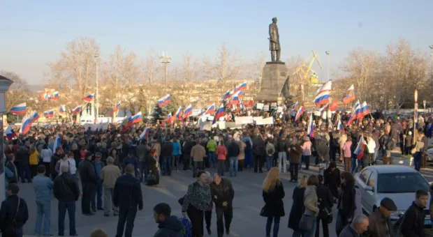 В Севастополе состоялся митинг в поддержку Юго-Востока Украины