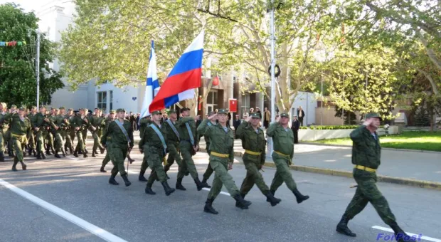 В Севастополе прошла первая репетиция парада Победы