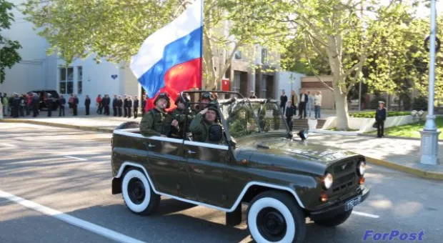 В Севастополе прошла первая репетиция парада Победы