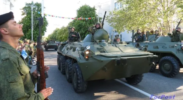 В Севастополе прошла первая репетиция парада Победы
