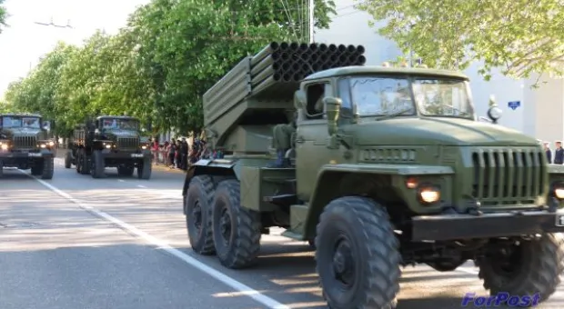 В Севастополе прошла первая репетиция парада Победы