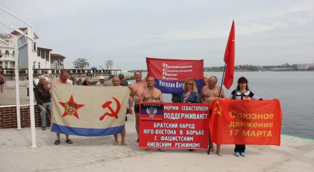 В Севастополь снова слетелись... моржи