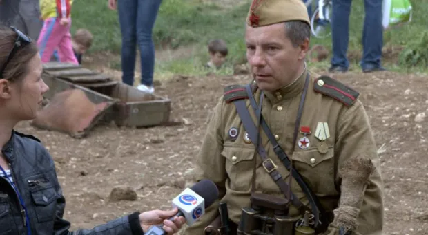 В Севастополе состоялась первая в составе России реконструкция штурма Сапун-горы советскими войсками в мае 1944 года