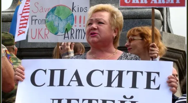 Митинг в поддержку жителей Юго-Востока Украины в Севастополе. Часть 1. Долг платежом красен
