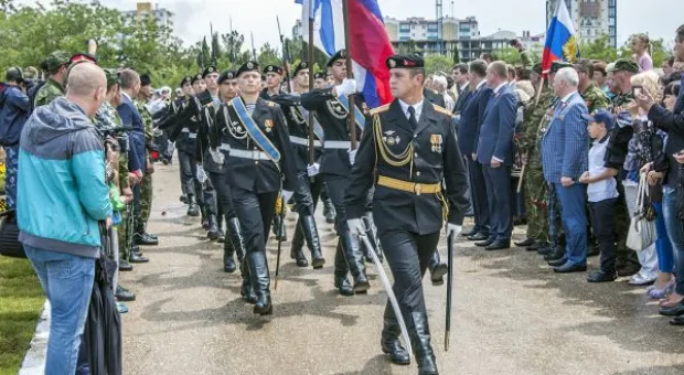В Парке Победы открыт Мемориал защитникам, павшим и пропавшим без вести при освобождении Севастополя в годы войны
