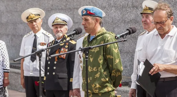 На 35-й Береговой батарее захоронили останки воинов, погибших на последних рубежах обороны Севастополя