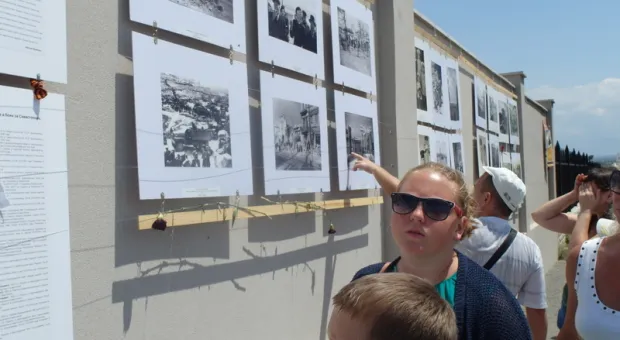 В Севастополе открылась фотовыставка «Бесчеловечная война, остаться человеком»
