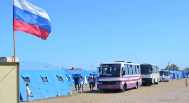 126 вынужденных переселенцев с юго-востока Украины отправлены из Севастополя в Екатеринбург