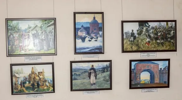 В СЦКиИ открылась выставка «Святой Сергий – строитель государства Российского»