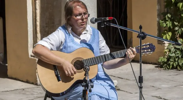 В Севастополе открылся фестиваль авторской песни «Небо славян-2014»