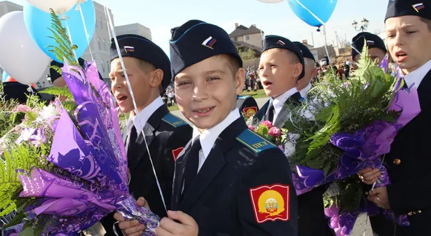 Президентское кадетское училище в Севастополе приняло первых курсантов