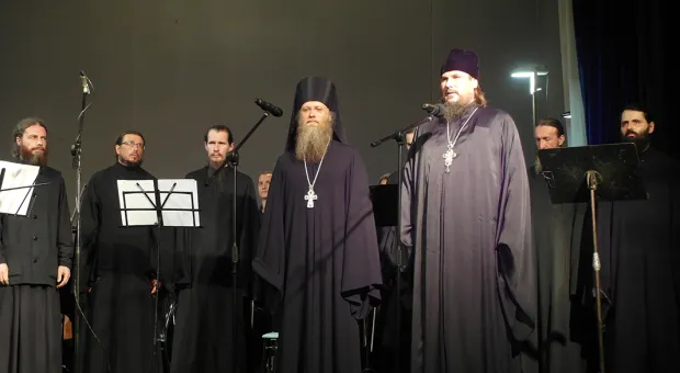 Спасо-Преображенский Соловецкий мужской монастырь дал концерт к 160-летию начала Обороны Севастополя