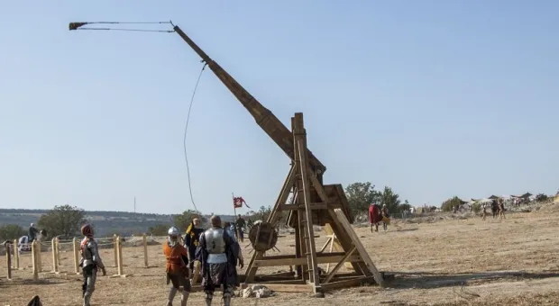 На знаменитых Федюхиных высотах в Севастополе проходит Крымский военно-исторический фестиваль