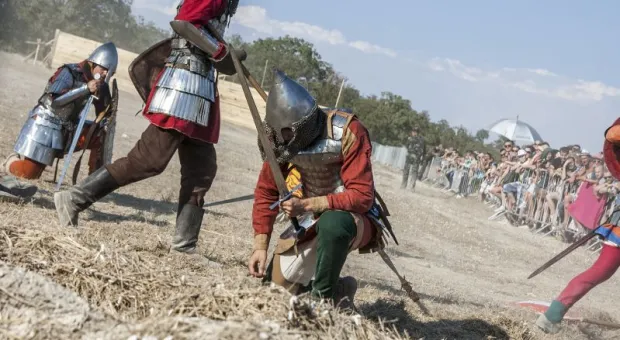 На знаменитых Федюхиных высотах в Севастополе проходит Крымский военно-исторический фестиваль